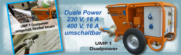 UMP1 Mischpumpe 230V-400V umschaltbar